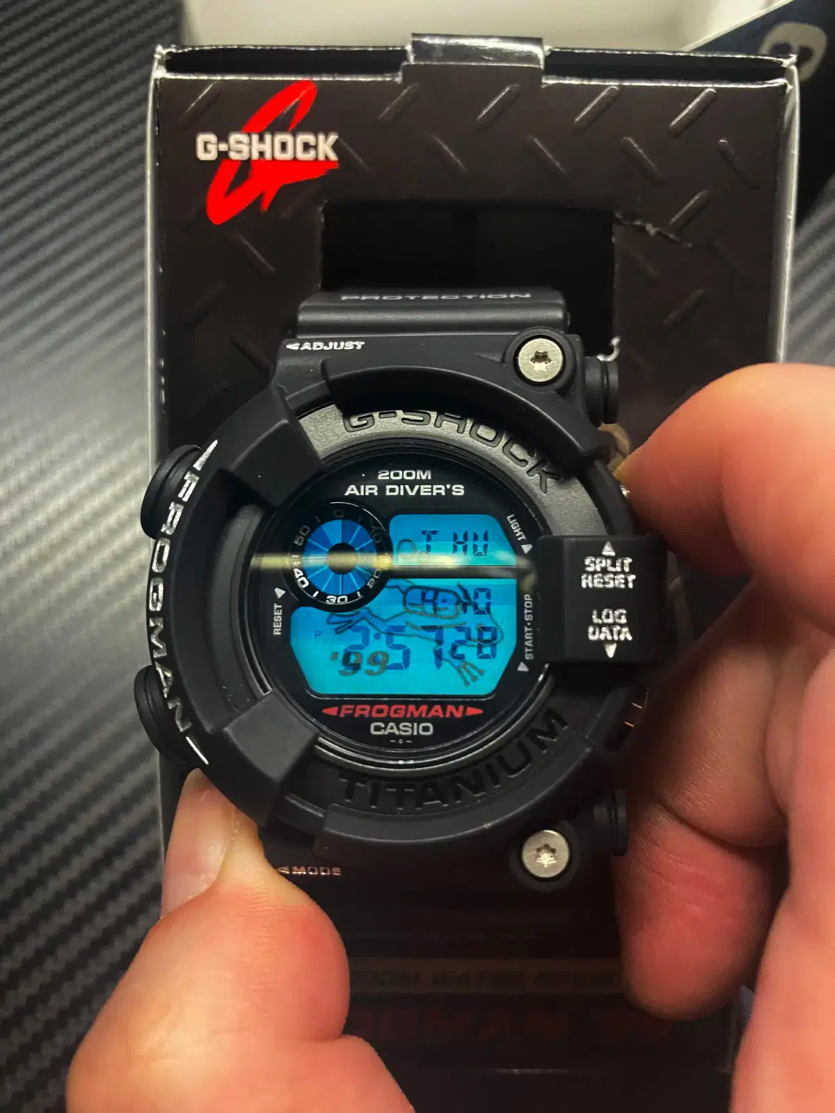 フロッグマン G-SHOCK メンインブラックDW-8200BM-1T 時計 G-SHOCK MIB